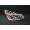 Crystal bridal hair accessories tiara, bridal head crowns